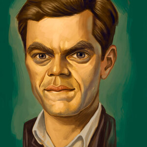 Mike Tofanelli - Caricature, Celebrities, Digital, Entertainment, Humorous, Men, Painterly, People, Pop Culture, Portrait, Portraiture