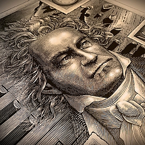 Steven Noble - Beverage/Alcohol, Historical, Line, Packaging, Portrait, Portraiture, Scratch Board, Woodcut