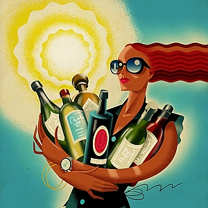 Douglas Jones - Advertising, Beverage, Beverage/Alcohol, Digital, Editorial, Figurative, Food/Beverage, Recreation, Seasonal, Stylized, Women, Young Adult