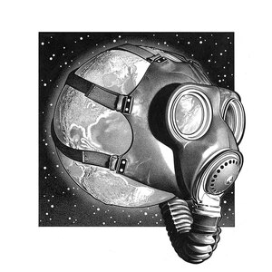 Randy Glass - Astronomy, Black & White, Editorial, Environmental, Fantasy, Global, Pen & Ink, Pop Surrealism, Satirical, Science, Stipple, Whimsical