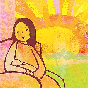 Jing Jing Tsong - Baby, Comfort, Family, Hope, Love, Morning, Mother, Motherhood, Security, Spring, Sun Ray, Sunshine, Wellness, Window