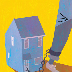 A. Richard Allen - Bad Deal, Burden, Chain, Debt, Handcuffs, Home, House, Housing, Mortgage, Ownership, Property, Real Estate, Shackle, Trap, Trapped