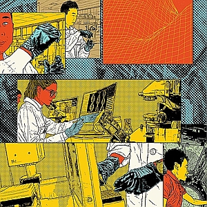 Jan Feindt - Comic Book Art, Conceptual, Digital, Editorial, Graphic, Line with Color, Science, Science/Technology, Technology, Textured