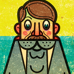 Alexei Vella - Animals, Anthropomorphic, Digital, Editorial, Graphic, Line with Color, People, Stylized, Textured, Vector Art, Wacky