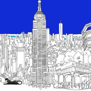 Andre Junget - Architecture, Cityscape, Digital, Gift/Stationery, Line, Line with Color, Montage, Narrative, Stylized, Travel, Urban