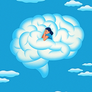 Joey Guidone - Brain, Cloud, Cozy, Dreaming, Memory, Mental Health, Mind, Peaceful, Relax, Relaxation, Rest, Sleep, Sleeper, Surrealistic, Thoughts