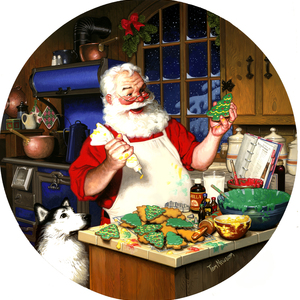 Tom Newsom - Baker, Christmas, Cookie, Holiday, Holidays, Kitchen, Recipe, Santa Claus