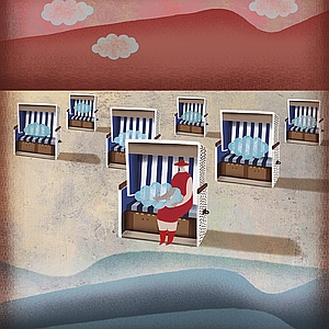 Anna Godeassi - Beach, Holidays, Loneliness, Seaside, Solitude