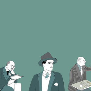 Anna Sutor - Digital, Editorial, Figurative, Graphic, Historical, Lifestyle, Line, Line with Color, Men, People, Stylized