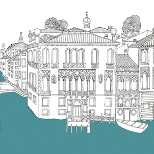 Anna Sutor - Architecture, Cityscape, Cultural, Environmental, Lifestyle, Line with Color, Pen & Ink, Stylized, Travel, Urban