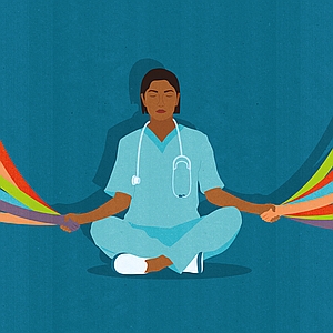 Kotryna Zukauskaite - Balance, Doctor, Editorial, Hospital, Inclusion, Mindfulness, Nurse, Nurses, Physician, Recharge, Rest, Support, Team, Teamwork, Wellbeing