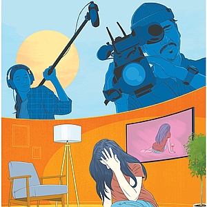 Dominic Bugatto - Communication, Cultural, Digital, Editorial, Emotions, Health, Line with Color, Media, People, Pop Culture, Psychology
