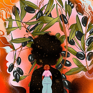 Islenia Mil - BIPOC, Botanical, Conceptual, Digital, Editorial, Figurative, Graphic, People, Silhouette, Stylized, Women