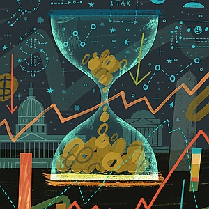 Dante Terzigni - Debt, Economy, Finance, Government, Law, Legal, Magnifying Glass, Money, Money Management, Stock Market, Tax, Time