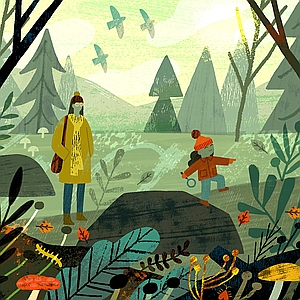 Dante Terzigni - Children, Environment, Forest, Meditation, Mental Health, Mindfulness, Nature, Outdoors, Relaxation, Stress, Trees, Wellness