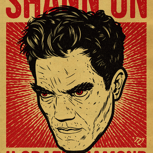 Mark Matcho - Brush and Ink, Celebrities, Editorial, Entertainment, Ink, Line with Color, Portrait, Portraiture, Retro, Vector Art