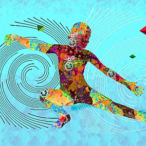Michael Morgenstern - Anatomy, Exercise, Fine Art, Health, Medical, Montage, Murals, Photo Collage/Photo Illustration, Sports/Recreation