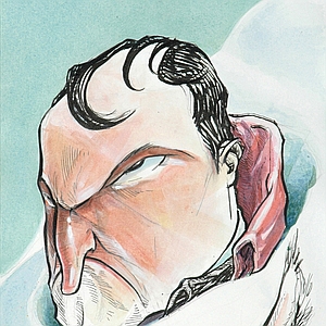Richard Ewing - Caricature, Education, Emotions, Historical, Horror, Leadership, Military, Mixed Media, Politics, Textbook, War